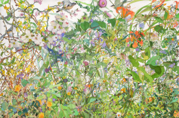 Spring 2012. Watercolor, 40" x 60". 2012.