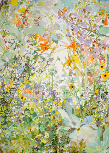 Spring 2010. Watercolor, 40" x 30". 2010.